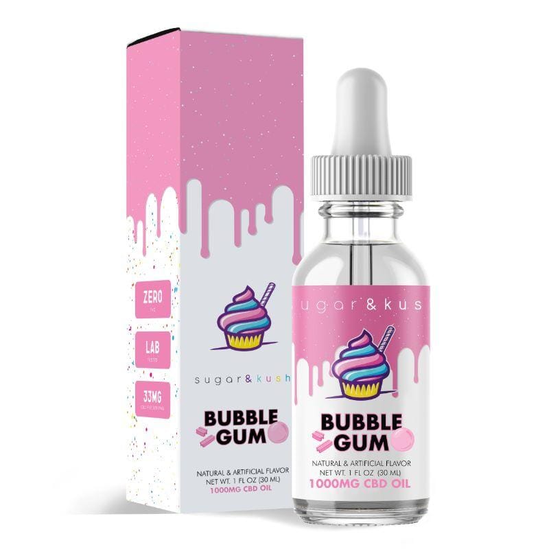 Sale on top rated Bubble Gum CBD Oil and CBD Oil from Sugar & Kush cbd. Our customer's favorite cbd bubble gum with Sugar & Kush coupon codes.