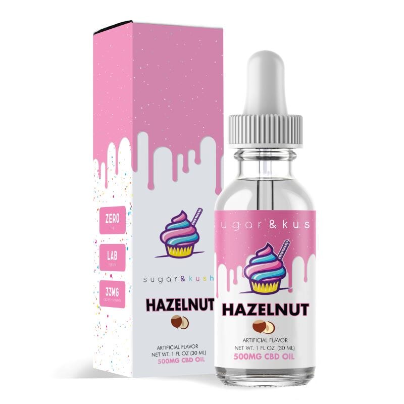 Buy CBD Oil with the lowest prices direct from Sugar and Kush CBD. Review one of our best cbd flavors in Hazelnut.