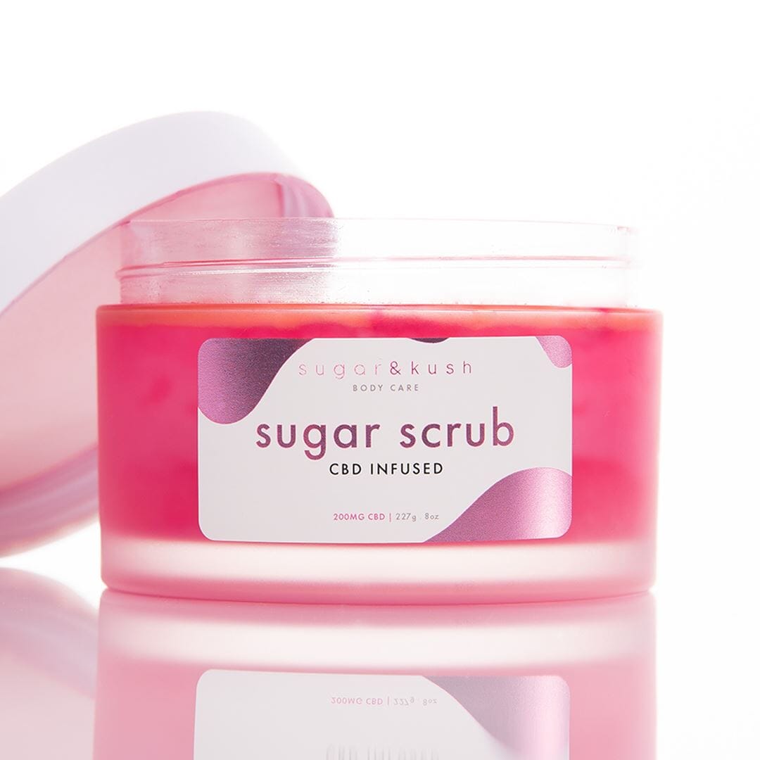 CBD + CBG infused Sugar Scrub Beauty sugar & kush 