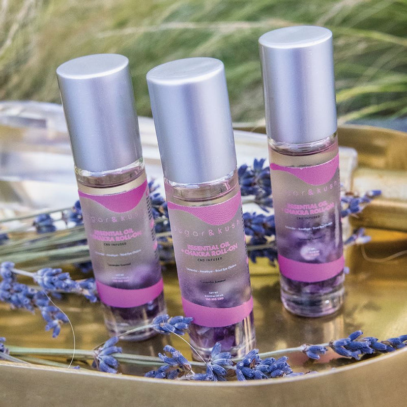 30% OFF Spa Certificate Amethyst Chakra Roll-On (Infused with CBD & Essential Oil) essential-oil S&K Body Care 