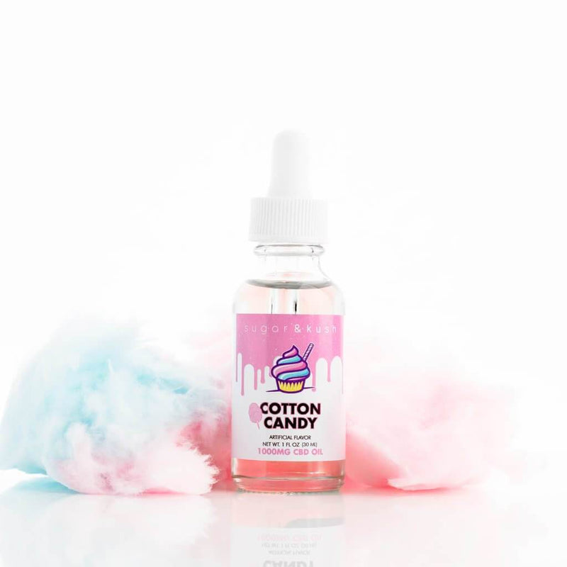 Relax with the best Cotton Candy Flavored CBD and Hemp Oil from Sugar & Kush cbd. Buy top-rated cotton candy cbd oil with Sugar & Kush discounts.