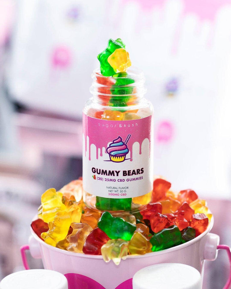 Buy 750mg CBD Gummy Bears from SugarandKush. Save by buying direct!