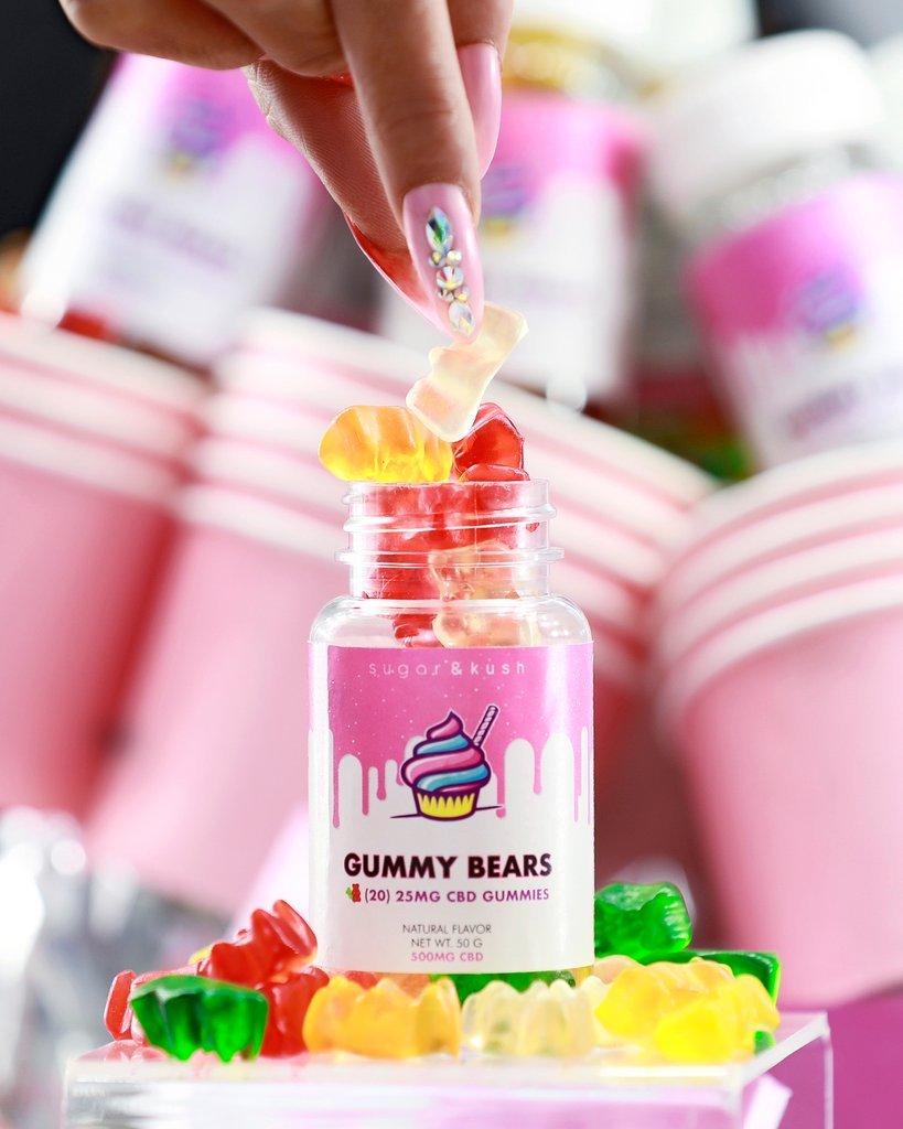 Buy 750mg CBD Gummies from Sugar and Kush CBD, home of the best CBD edibles.