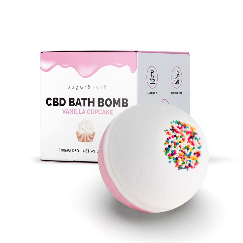 Free Bath Bomb or roll-on of choice Sugar & Kush 